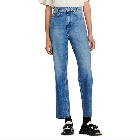 Sandro CLARK Straight Leg Jeans - Picture 1 of 3